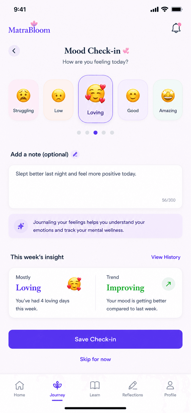 Mood Check-in